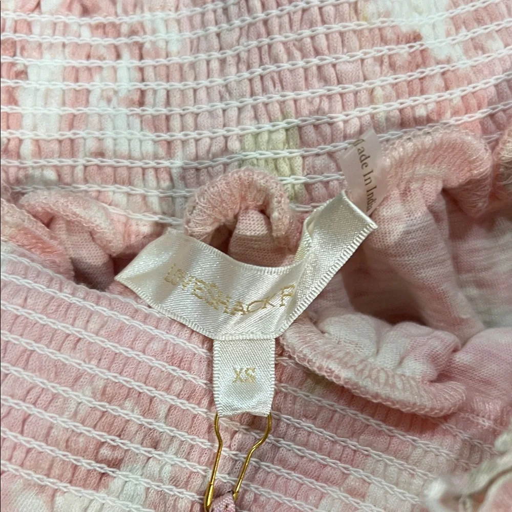 Floral Pink Ruffled Skirt love shack fancy NEW - Picture 4 of 7